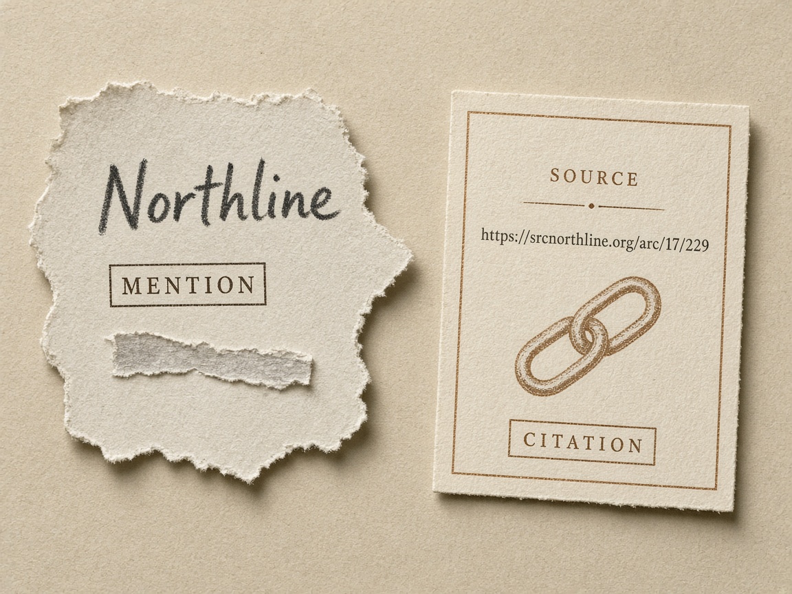 Brand mention tracking that treats an AI mention and a citation as two separate events