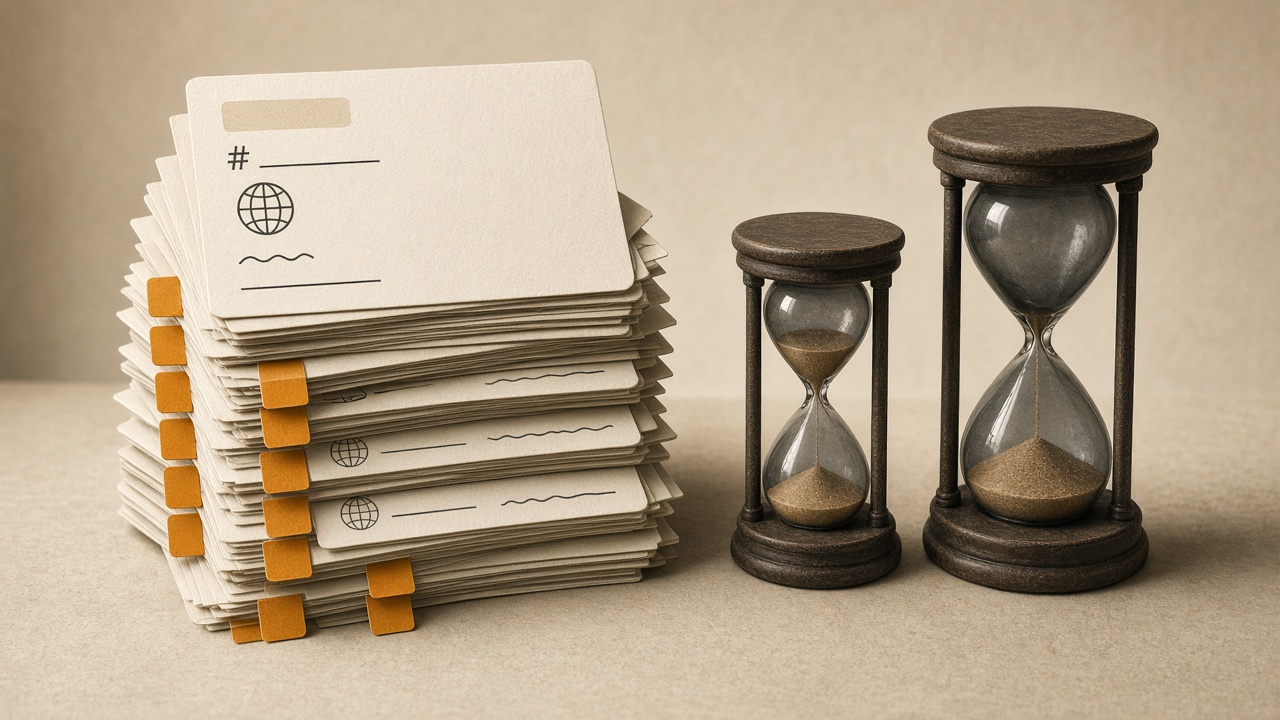 Content refresh calendar priority stack highlighting pages in positions 4 through 20