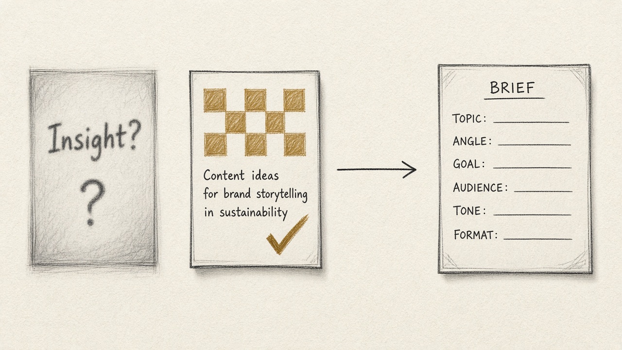 Specific long-tail keywords checked before they enter a content brief