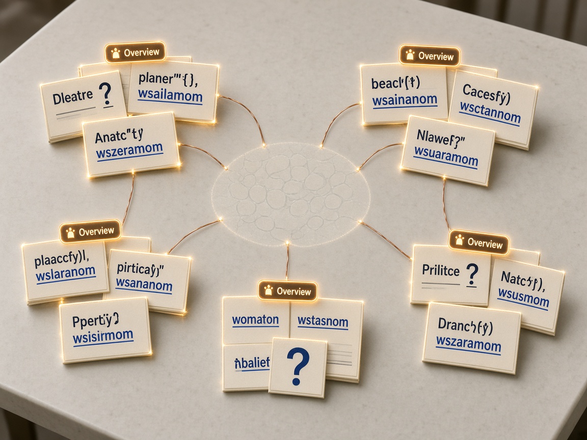 Query-type map showing comparison and question searches triggering AI Overviews while transactional queries stay classic links