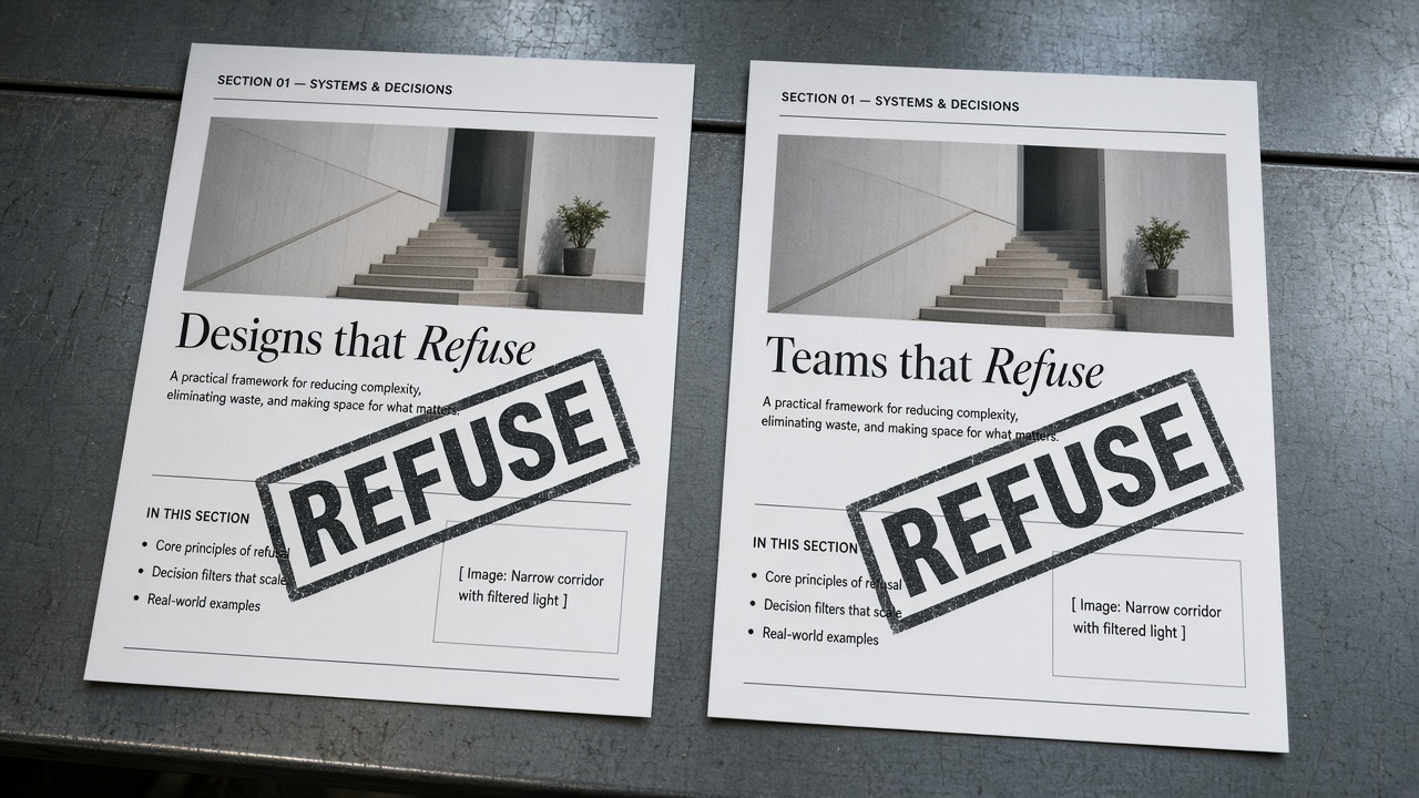 Two templated pages that differ only by the headline keyword, stamped refuse as doorway-style long-tail abuse