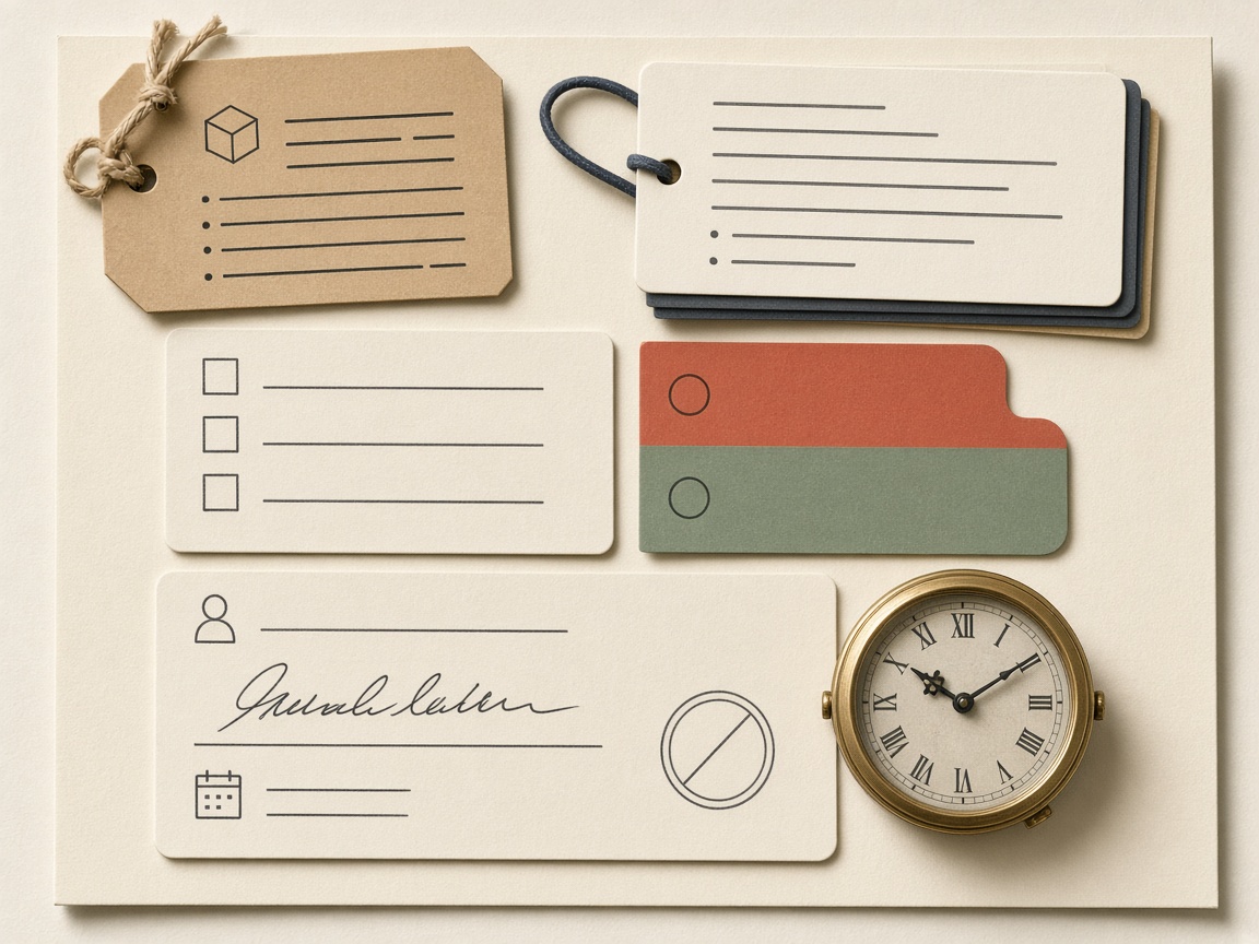 Handoff packet with version, sources, claims, risk tier, and signed approval record