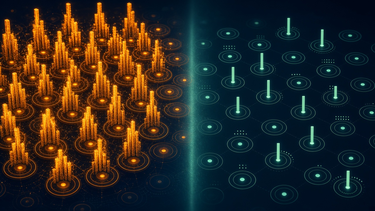 Tick-aligned deltas versus full snapshots bandwidth comparison across a dense Fish-Net IO player cluster