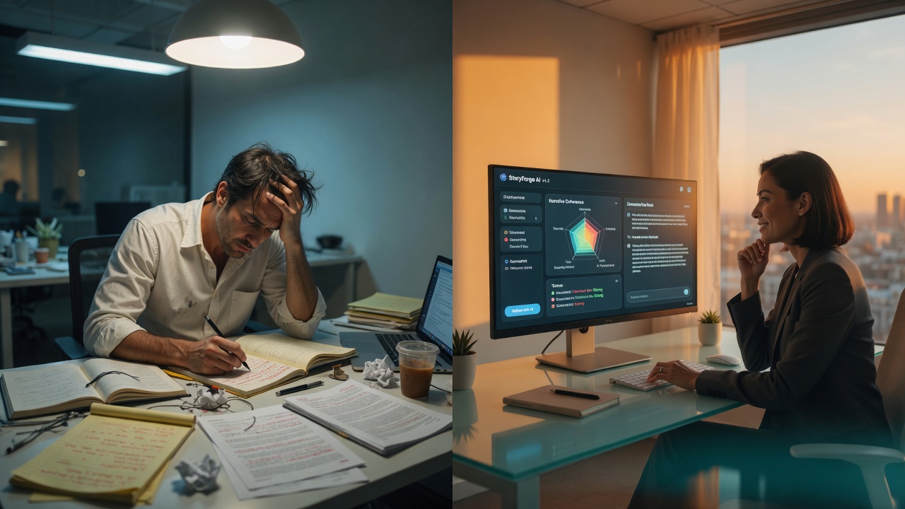 AI Publishing vs Manual Content Creation