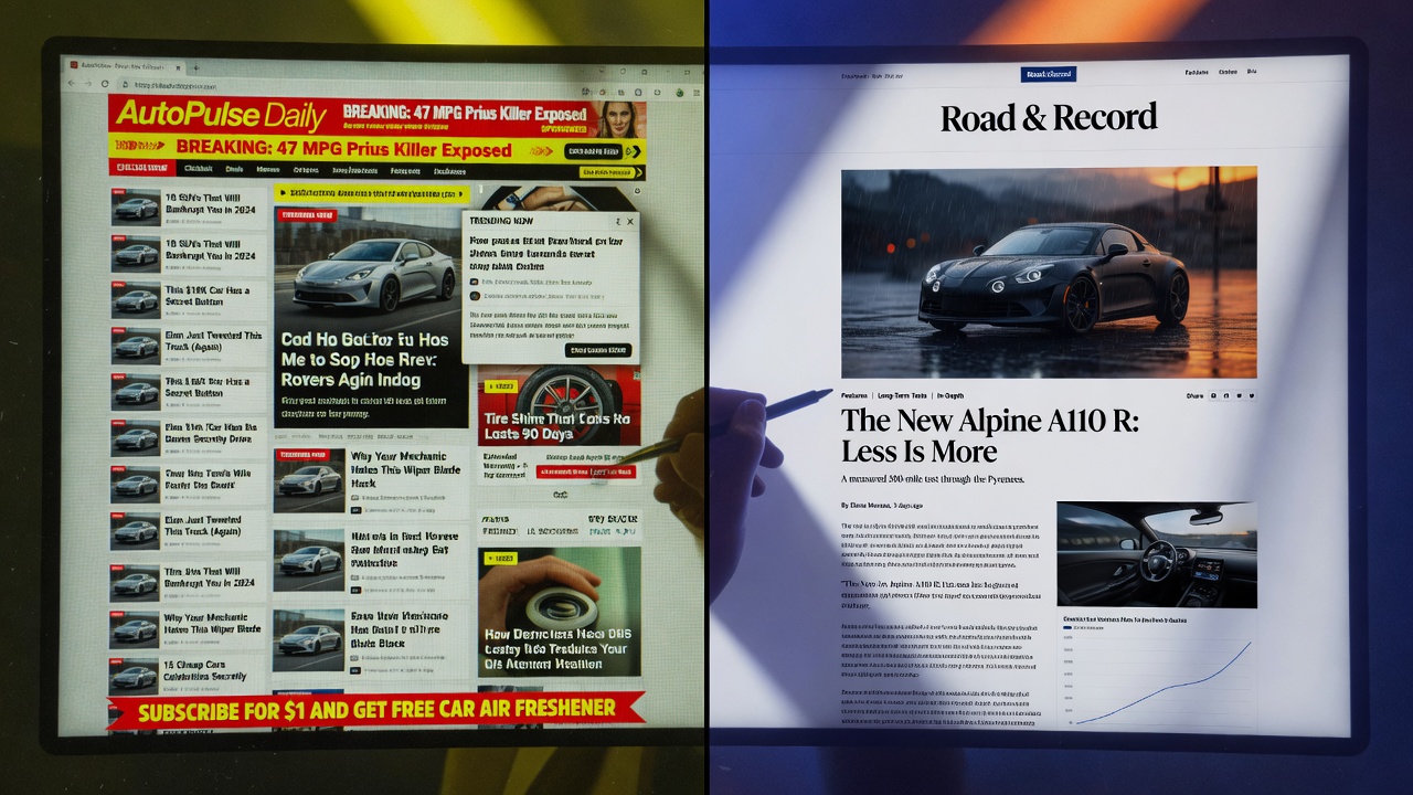 High-risk autoblogging practices versus quality-controlled content