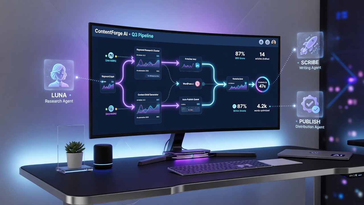 Combining AI Agents with Content Automation Platforms