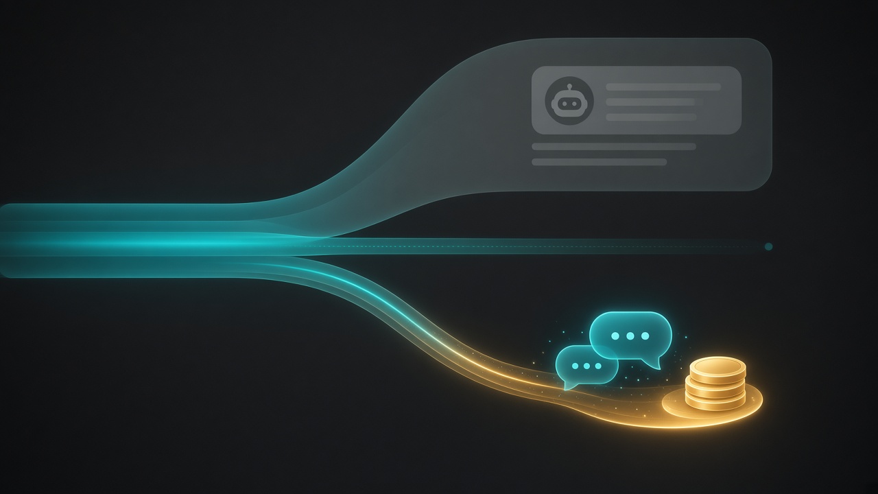 Diagram of SEO automation value paths from search demand to zero-click, sessions, chat, and revenue