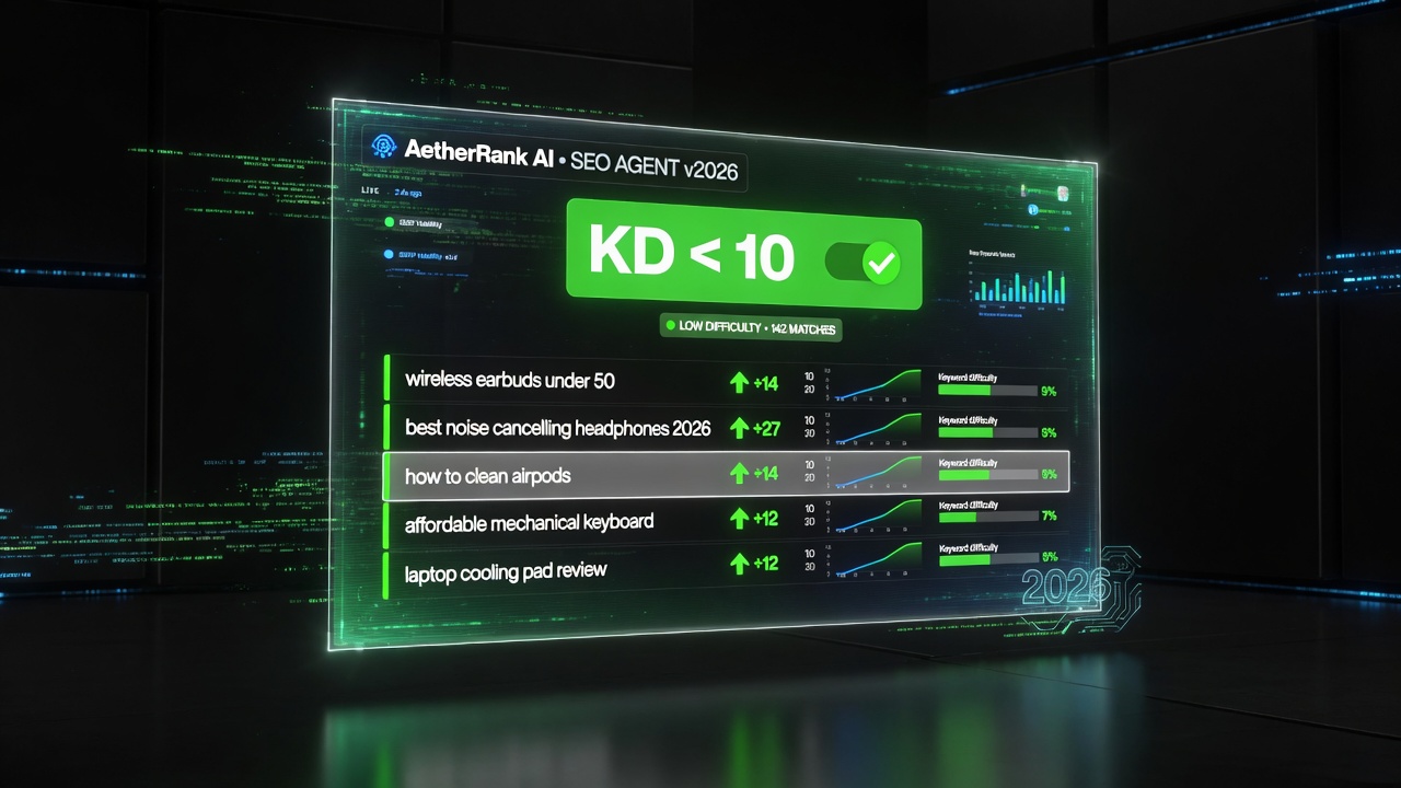 Optimizing SEO Agents for Low-Difficulty Keyword Targeting in 2026