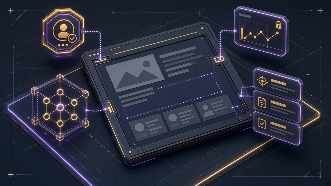 Four ranking traits encoded into an AI programmatic SEO page blueprint