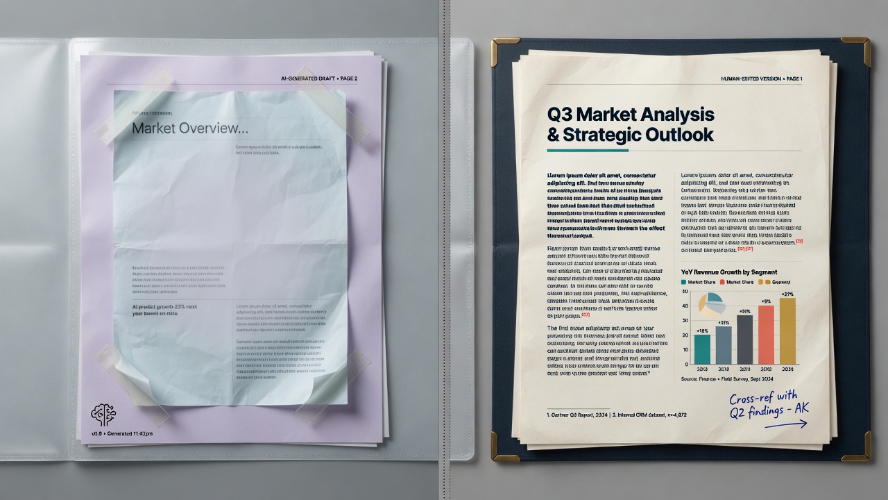Manual SEO versus pure AI content ranking comparison results