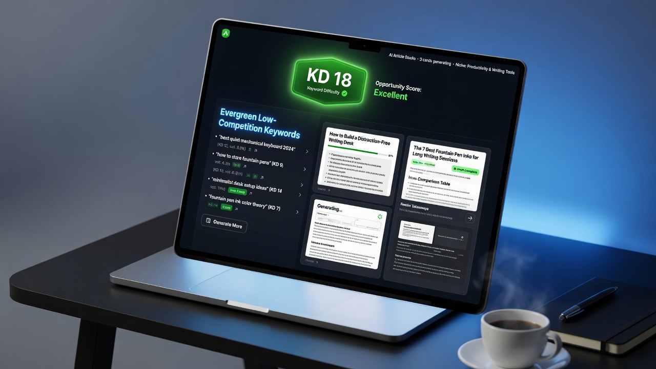 Selecting AI Writing Tools for Low KD Opportunities