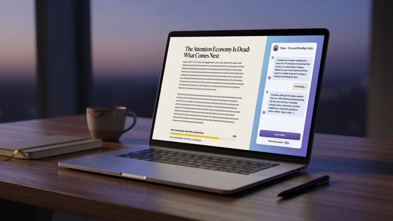 Subscription Models Powered by In-Article AI Assistants