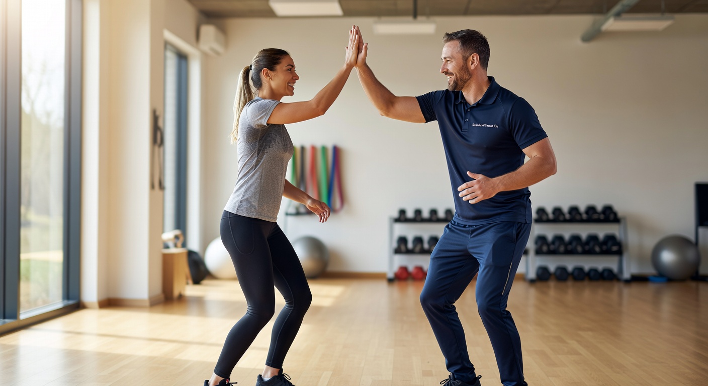 Faster fitness results with supervised Swindon training